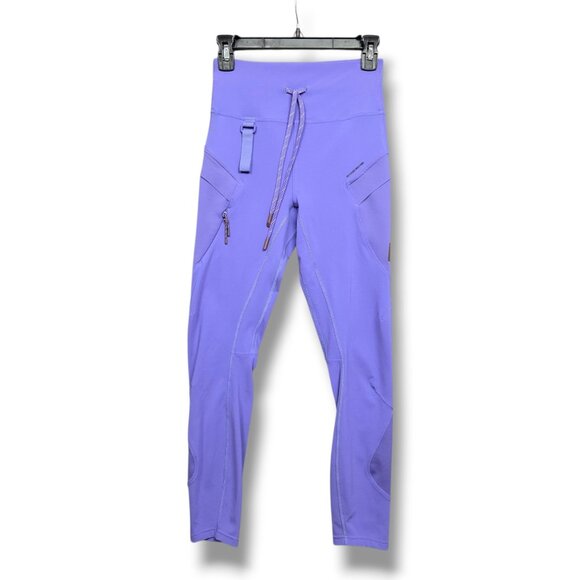 lululemon athletica Pants - Lululemon Cargo Super High Rise‎ Hiking Tight 25" Womens 6 Charged Indigo W5EQ9S